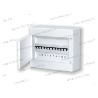 MLF12 PW12 biele. plastový rozvádzač na omietku IP40