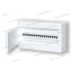 MLF18 PW18 biele. plastový rozvádzač na omietku IP40