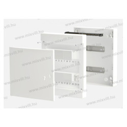 MLF24 PW24 biele. plastový rozvádzač na omietku IP40