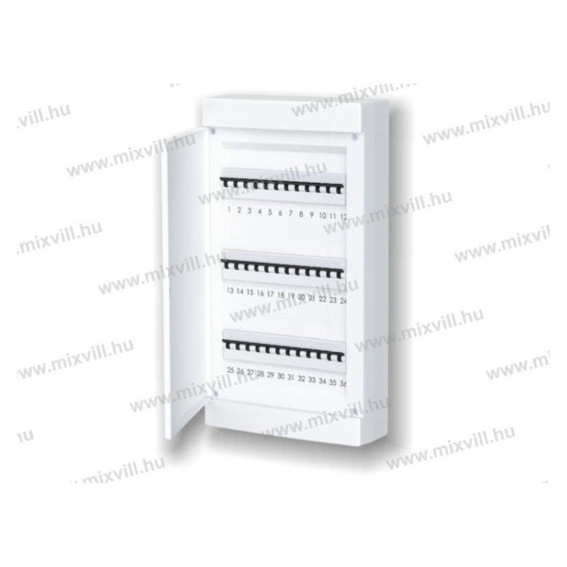MLF36 PW36 biele. plastový rozvádzač na omietku IP40