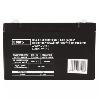 B9682 6V AKU 12AH FAST 4,4mm