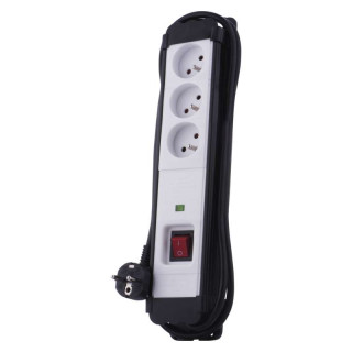 P55010 zvodič prep. 3Z 2M čierno-biela