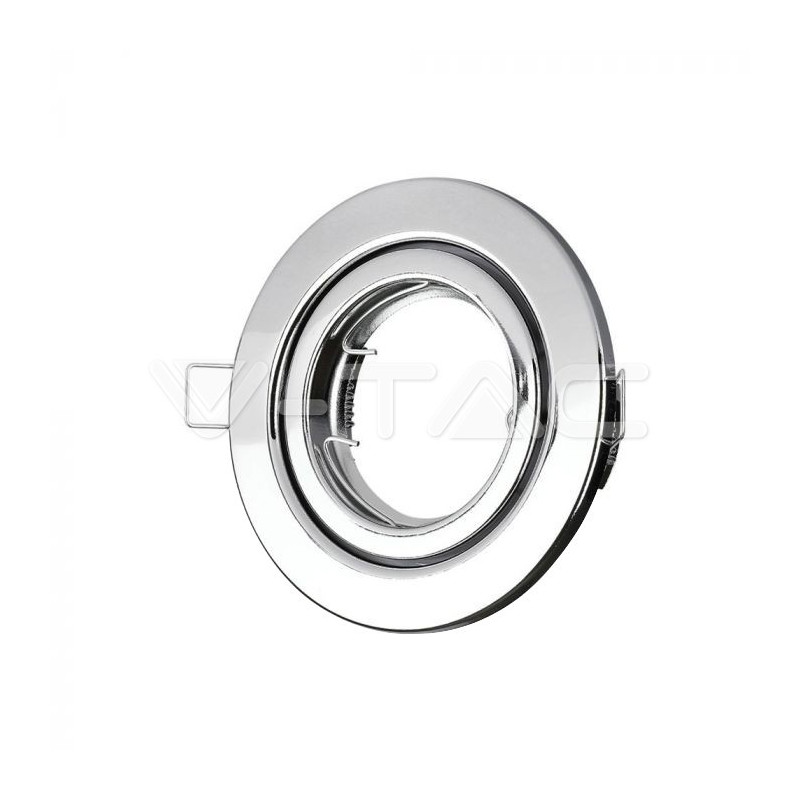 SKU3471 bodové svietidlo GU10, 74mm, leslklý chróm