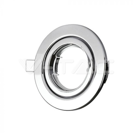 SKU3471 bodové svietidlo GU10, 74mm, leslklý chróm