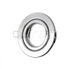 SKU3471 bodové svietidlo GU10, 74mm, leslklý chróm
