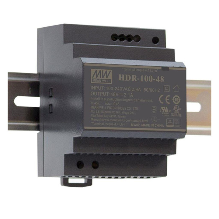 HDR 100-24VDC trafo Mean Well