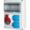 B.SLIM-8S-3BR    R-BOX SLIM 1x16/5, 2x250V