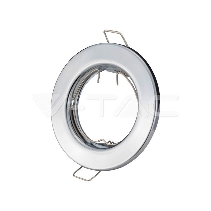 SKU3586 bodové svietidlo GU10, 74mm, lesklý chróm, 2ks/bal.