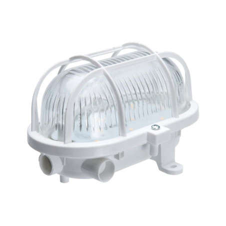 A1120 OVAL-7040T, E27, 60W,IP54,priesvitné sklo,biele sv.