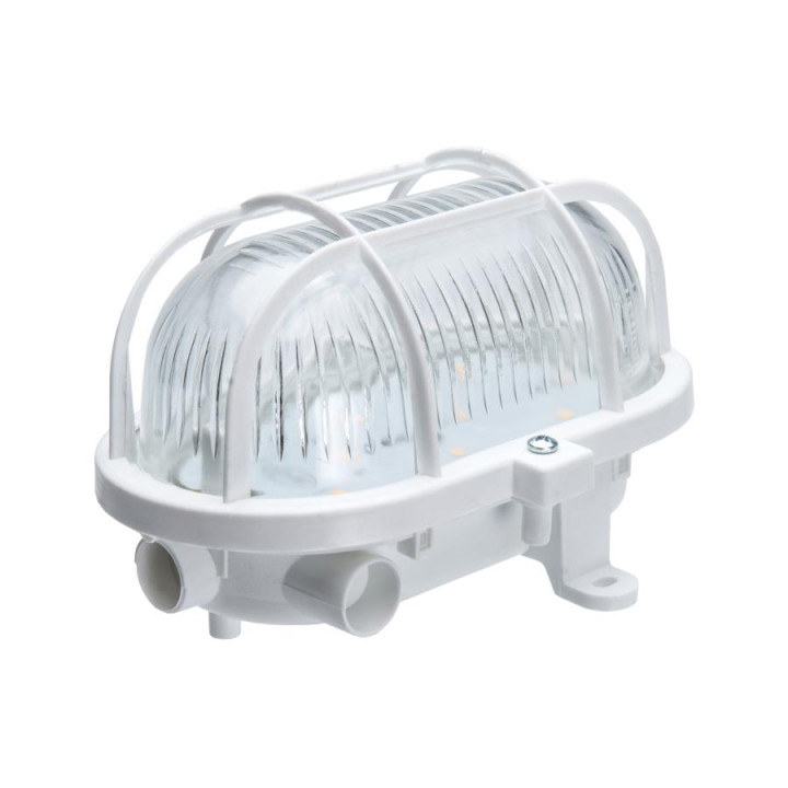 A1120 OVAL-7040T, E27, 60W,IP54,priesvitné sklo,biele sv.