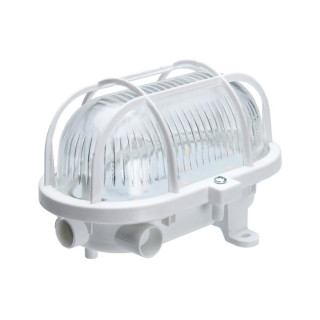 A1120 OVAL-7040T, E27, 60W,IP54,priesvitné sklo,biele sv.