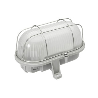 A1210 OVAL-7063T, E27, 75W,IP54,priesvitné sklo, biele sv.