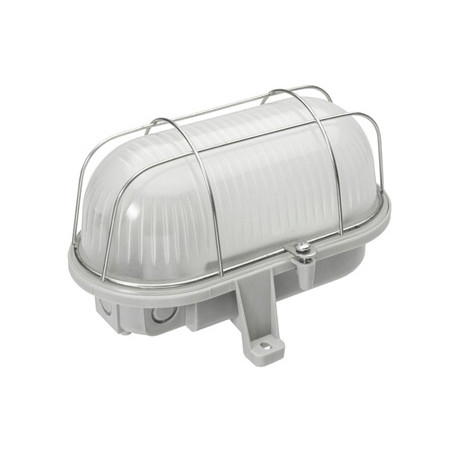 A1210 OVAL-7063T, E27, 75W,IP54,priesvitné sklo, biele sv.