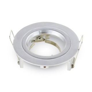 SKU3644 bodové svietidlo GU10, 73mm, strieborná/šedá