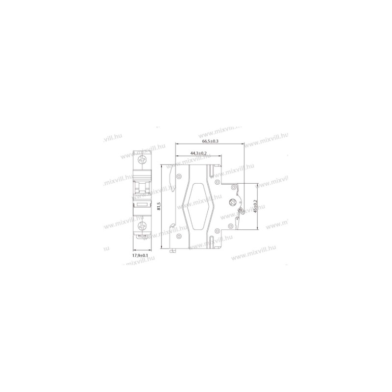 OIS01063 vypínač modulárny 1x63A