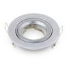 SKU3647 bodové svietidlo GU10, 85mm, strieborná/šedá