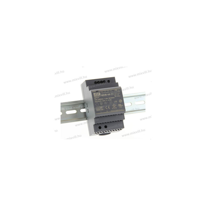 HDR 60-12VDC trafo Mean Well