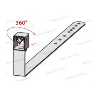 Hro.MGKNC-11M podpera ved.stavitelná 360°  8-10mm 38cm