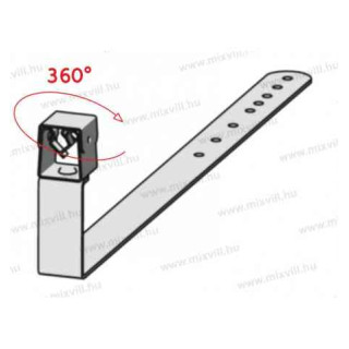 Hro.MGKNC-11M podpera ved.stavitelná 360°  8-10mm 38cm