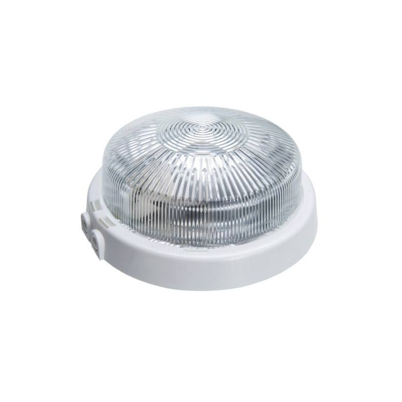 A2110 RIVA, E27, 100W,IP44, priesvitné sklo, biele sv.