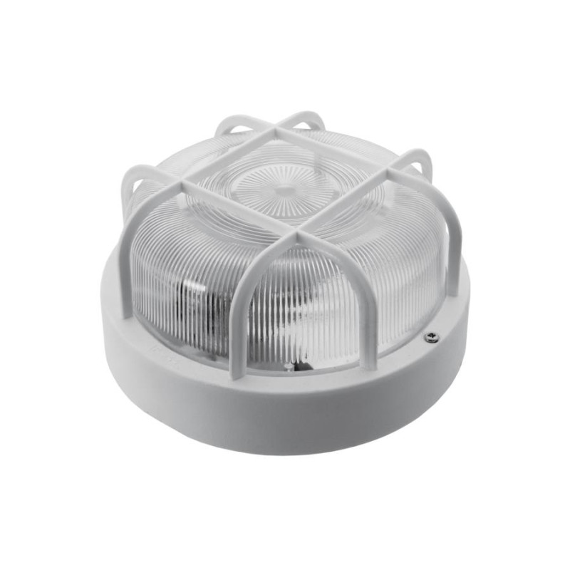 A2720 RIVA MINI-KOSZ, E27, 100W,IP44,priesvitné sklo, biele sv.