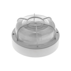 A2710 RIVA MINI, E27, 100W,IP44,priesvitné sklo, biele sv.