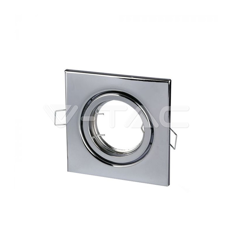 SKU3474 bodové svietidlo GU10, 74mm,  leslklý chróm