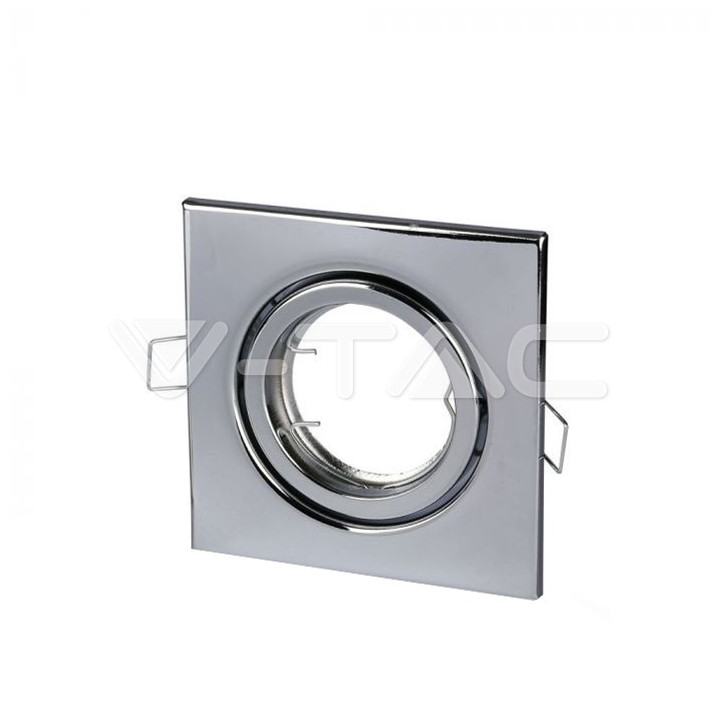 SKU3474 bodové svietidlo GU10, 74mm,  leslklý chróm