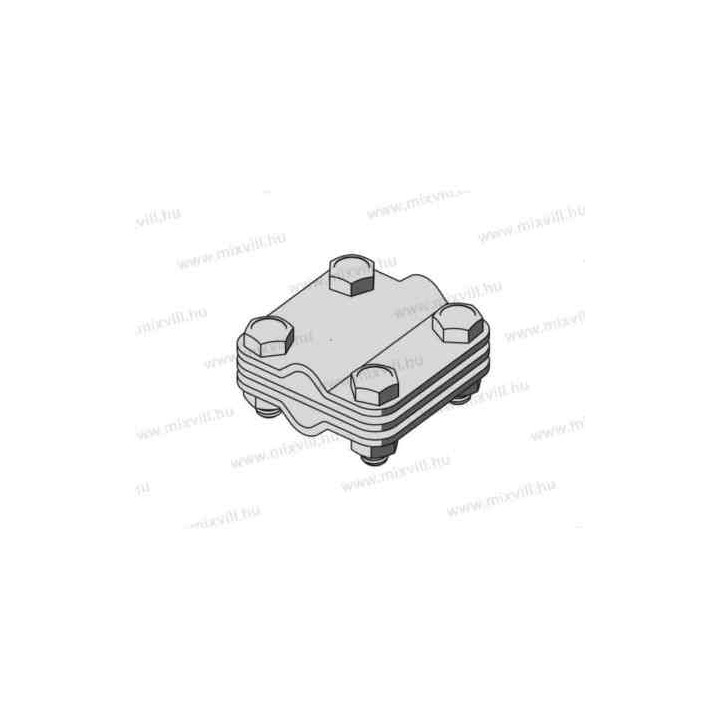 Hro.MGKS-01AA spojovacia svorka 58x58/3  8-12mm