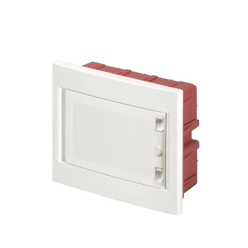 EC63008C IP40 8 mod biele dvierka