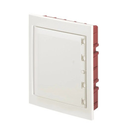 EC63024CE IP40 24 mod biele dvierka