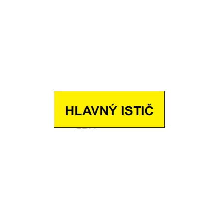 EZ01 - HLAVNÝ ISTIČ 105x35