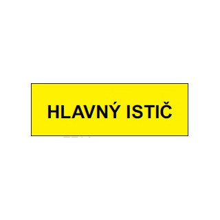 EZ01 - HLAVNÝ ISTIČ 105x35