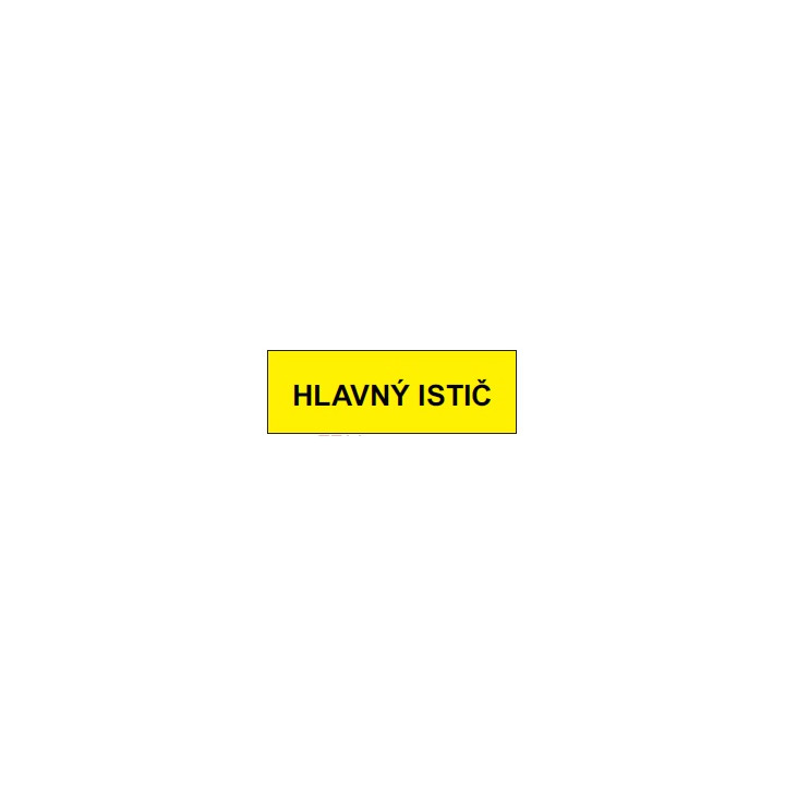 EZ01 - HLAVNÝ ISTIČ 105x35