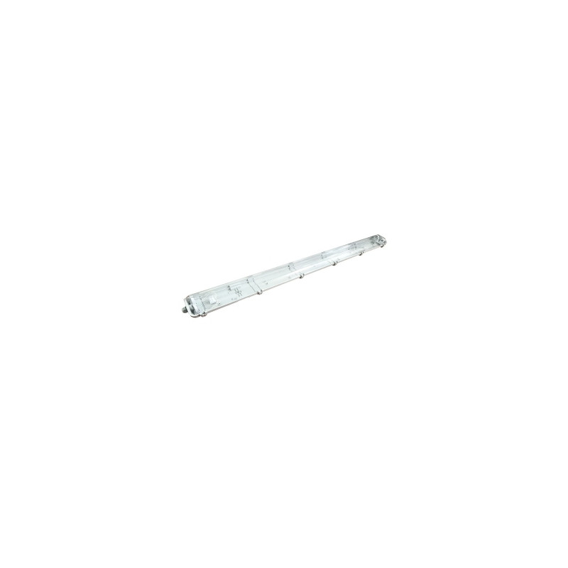 SKU6387 2x120cm 2x18W IP65  4000K s LED trubic.