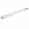 SKU6387 2x120cm 2x18W IP65  4000K s LED trubic.