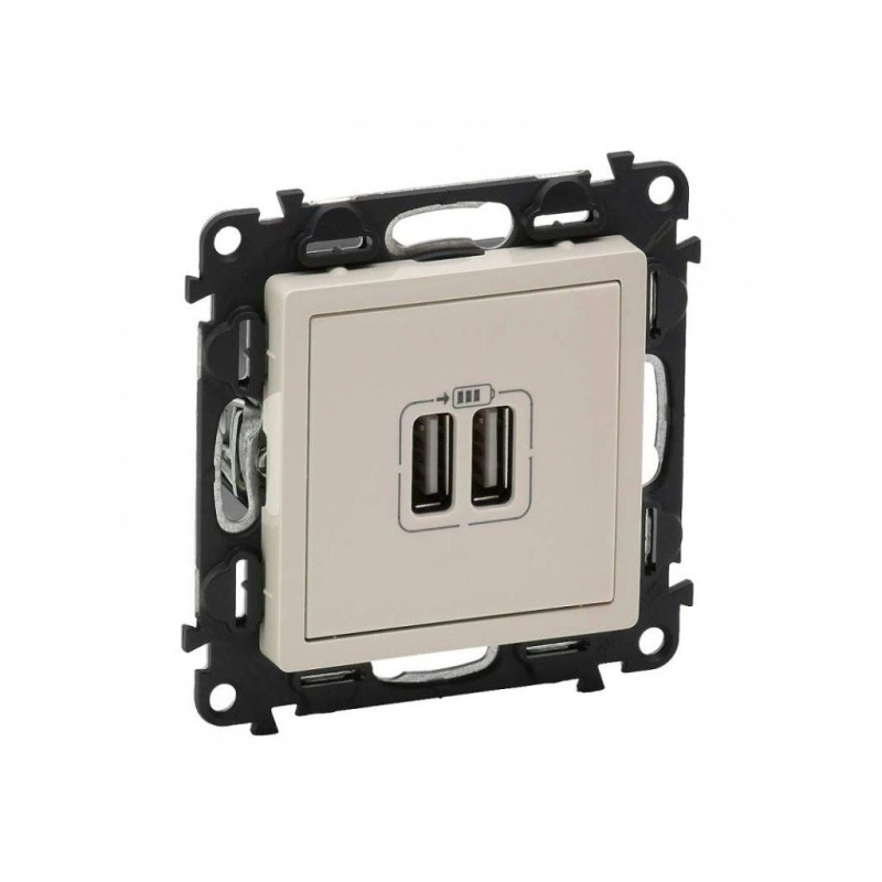 VAL 753212 zás. USB béž. Valena life
