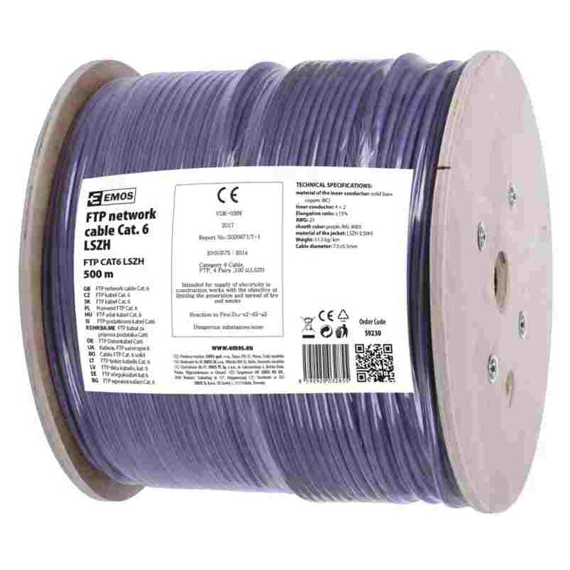 FTP Cat 6e LSZH S9231
