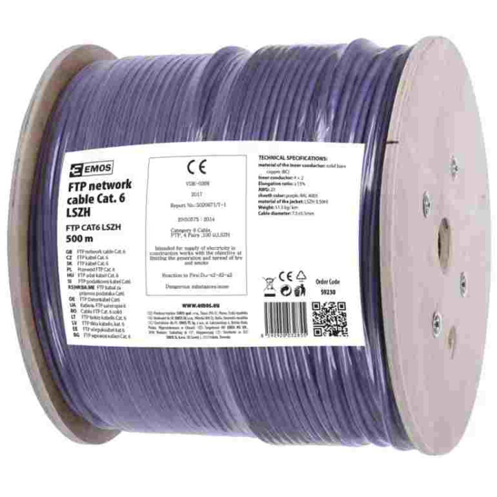 FTP Cat 6e LSZH S9231