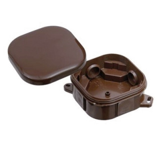 A.0018BR krabica bez svoriek hnedá