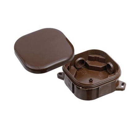 A.0018BR krabica bez svoriek hnedá