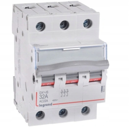 legrand VYP. 3P 32A DX3 IS 406465