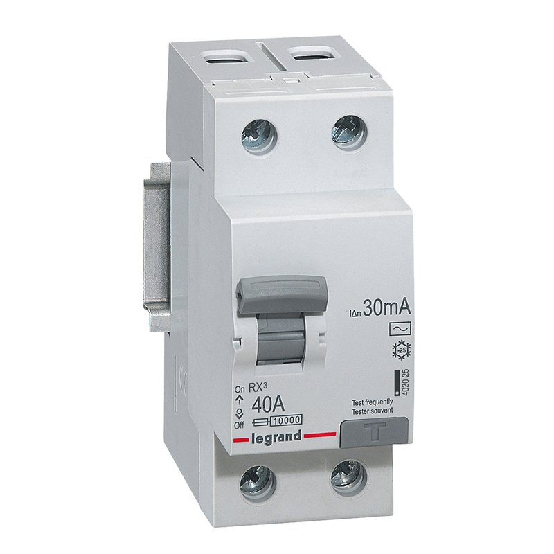 legrand CHRAN 2p 25/2/0,03-AC RX3 402024