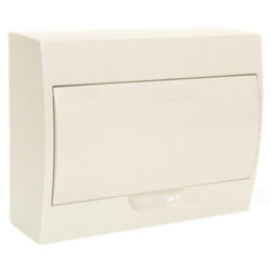 STI468 8mod biely rozvádzač nad omietku IP40