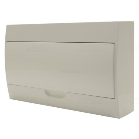 STI470 18mod biely rozvádzač nad omietku IP40