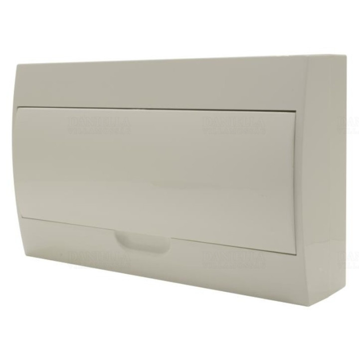 STI470 18mod biely rozvádzač nad omietku IP40