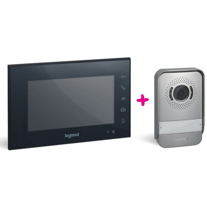 legrand videovrátnik 369430 Netatmo čierna