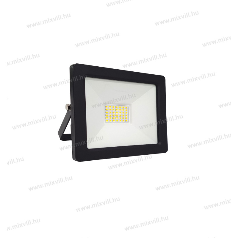 LR03060B LED reflektor 30W 6000K 3000lm IP65 čierny záruka 2r.