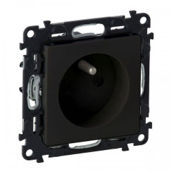 Val 756380 1-zásuvka čierna Valena life