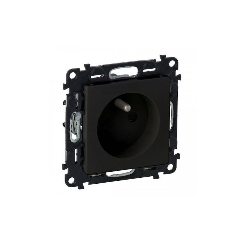 Val 756380 1-zásuvka čierna Valena life